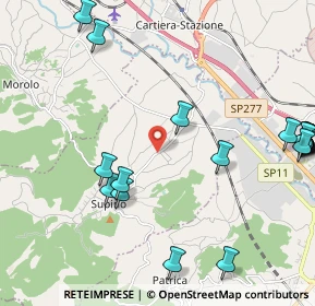 Mappa Via Mola dei Frati, 03023 Frosinone FR, Italia (3.0225)