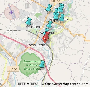 Mappa Via Cavalier d'arpino, 03100 Frosinone FR, Italia (2.05083)