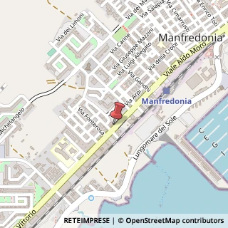 Mappa Via Giuseppe di Vittorio, 54, 71043 Manfredonia, Foggia (Puglia)