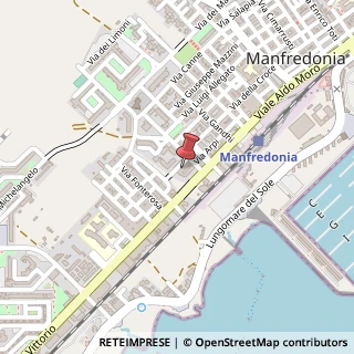 Mappa Via Parco Dei Pellegrini, 71043 Manfredonia, Foggia (Puglia)