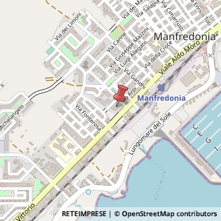 Mappa Via Giuseppe di Vittorio, 46, 71043 Manfredonia, Foggia (Puglia)