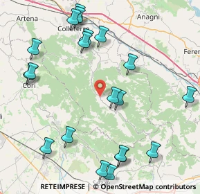 Mappa SS 609 km 16.811 dir. Nord-Ovest, 00030 Montelanico RM, Italia (10.7405)