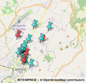 Mappa Via Carlo Guzzi, 97013 Comiso RG, Italia (2.435)