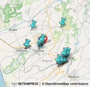 Mappa Via Carlo Guzzi, 97013 Comiso RG, Italia (7.821)