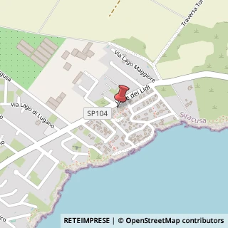 Mappa Viale dei Lidi, 309, 96100 Siracusa, Siracusa (Sicilia)