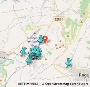 Mappa Contrada Canicarao Snc Zona Artigianale, 97013 Comiso RG, Italia (3.97667)