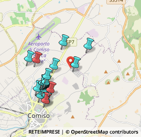 Mappa Contrada Canicarao Snc Zona Artigianale, 97013 Comiso RG, Italia (2.175)